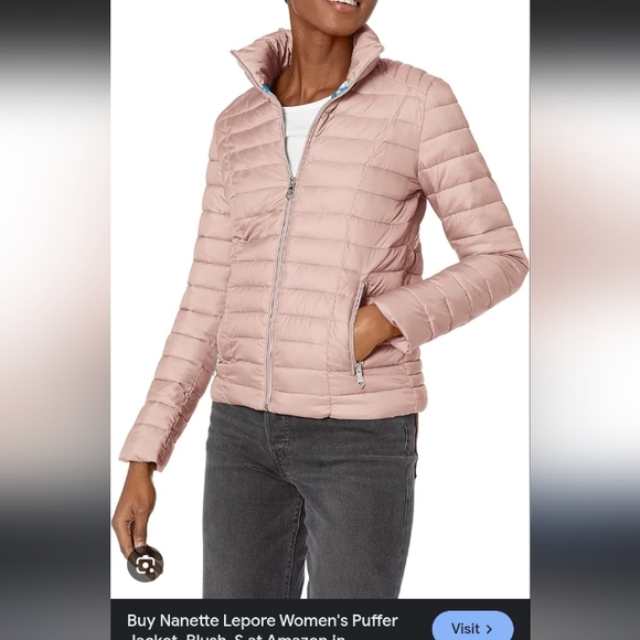 Nanette Lepore Jackets & Blazers - Nanette Lepore Blush Puffer Jacket for Women.No sizeTag Pit To Pit 22"Length 25"